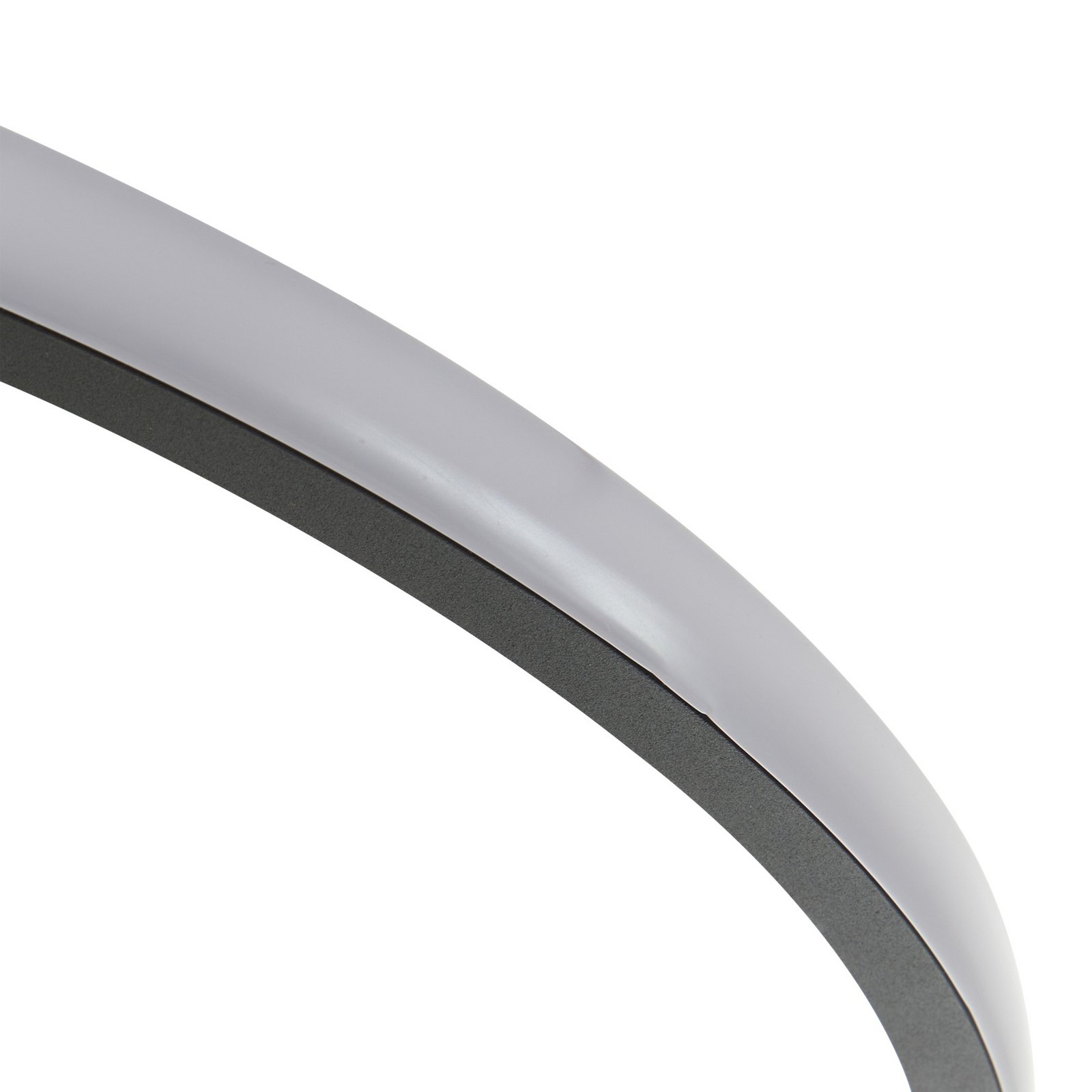 Thalina LED Ceiling Lamp 45cm Black/White - Lindby