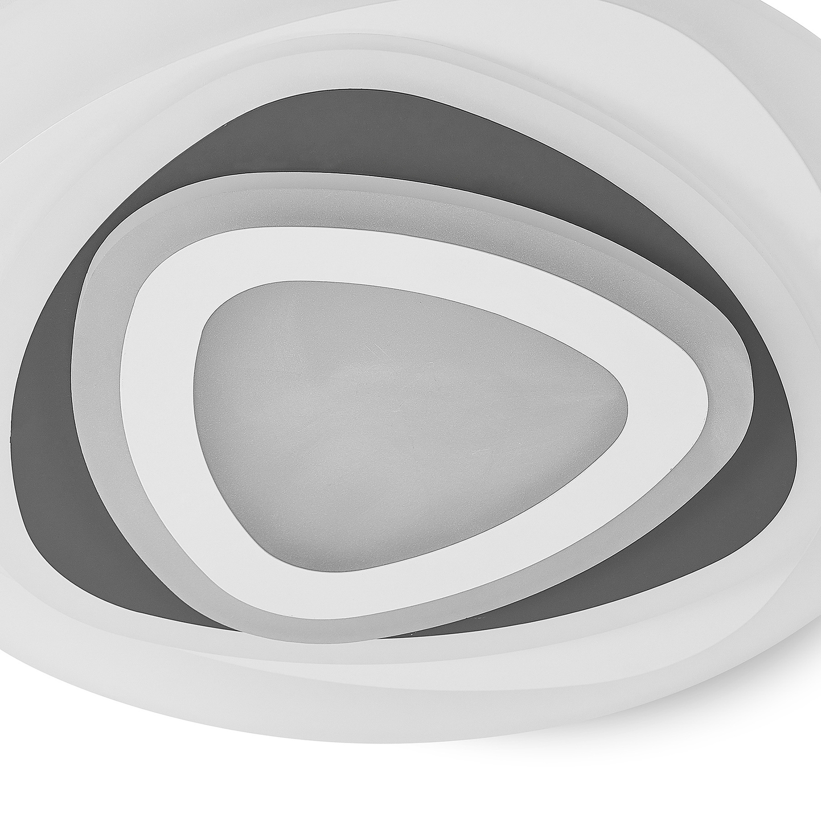 Lindby LED-Deckenleuchte Rebeka, oval, CCT, Fernbedienung