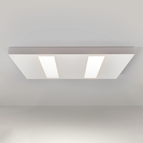 Dunne LED opbouwlamp 37 W wit, OSRAM-LED's