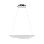 Stilnovo Pendellampe Diphy, Einbau-Baldachin, 1-flg., 3000K