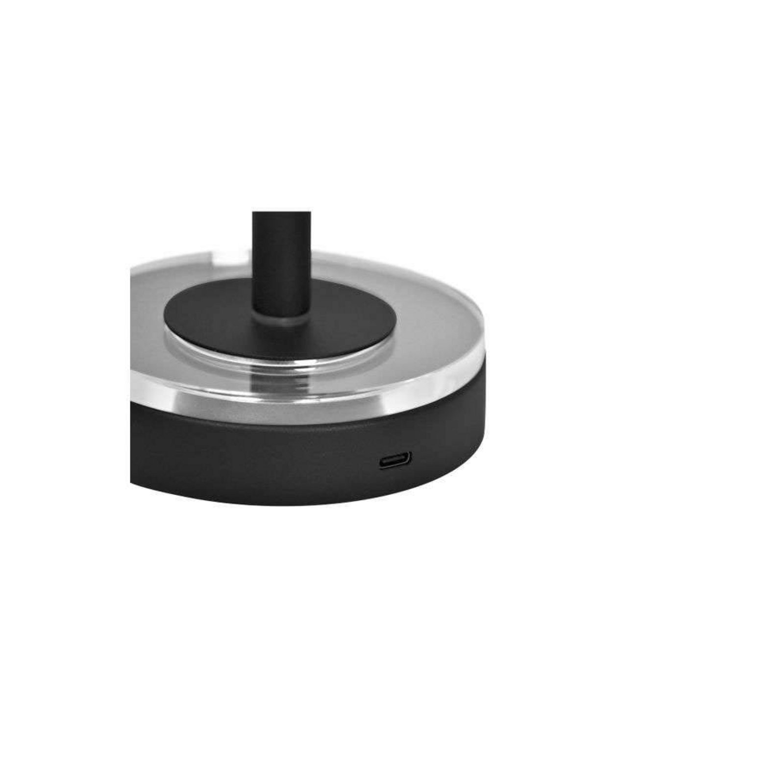 AYTM batterilampe Luceo, sort, metal, 24 cm, dæmpbar, IP44 AYTM batterilampe Luceo, sort, metal, 24 cm, dæmpbar, IP44