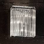 Sparkling FUTURE wall light with glass rods