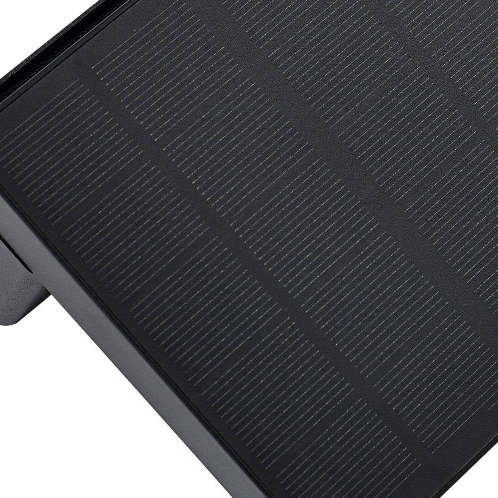 Eleazer LED Célula solar Aplique de Pared w/Sensor Negro - Lindby