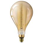 E27 4,5 W LED lampa Giant, silti balta, zelta krāsā
