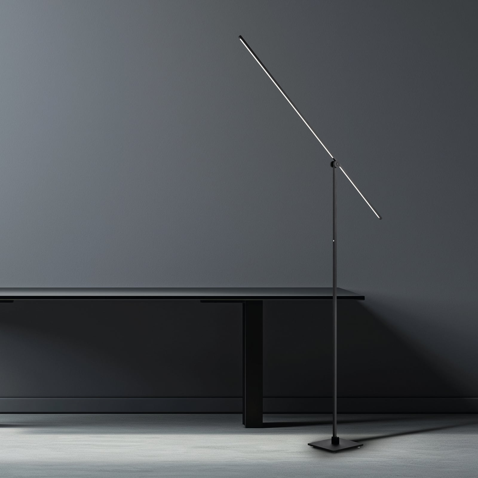 Grafo LED-Stehleuchte, black pearl, Touchdimmer - PURE Grafo LED-Stehleuchte, black pearl, Touchdimmer - PURE
