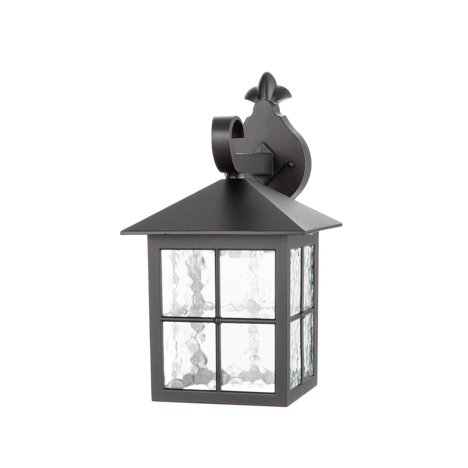 Applique d'extérieur Winchester BL18, noir/transparent, IP43 - Elstead
