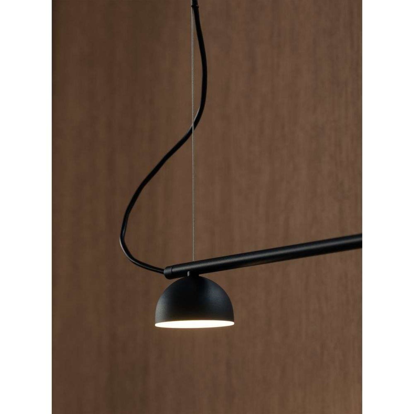 Blush Rail 3 Lustră Pendul Matt Black - Northern