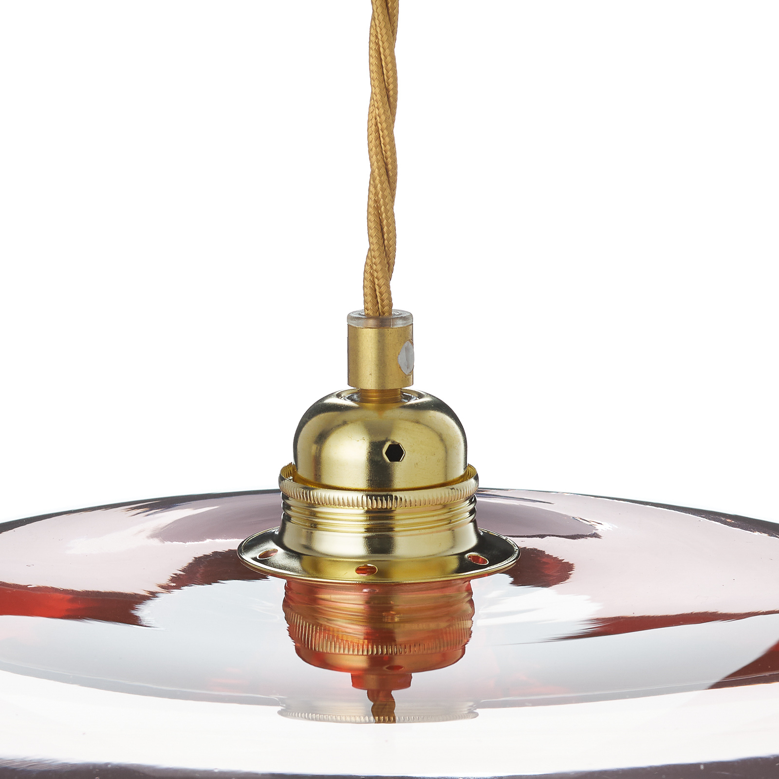 EBB & FLOW Horizon hanglamp rosé-goud Ø 36cm