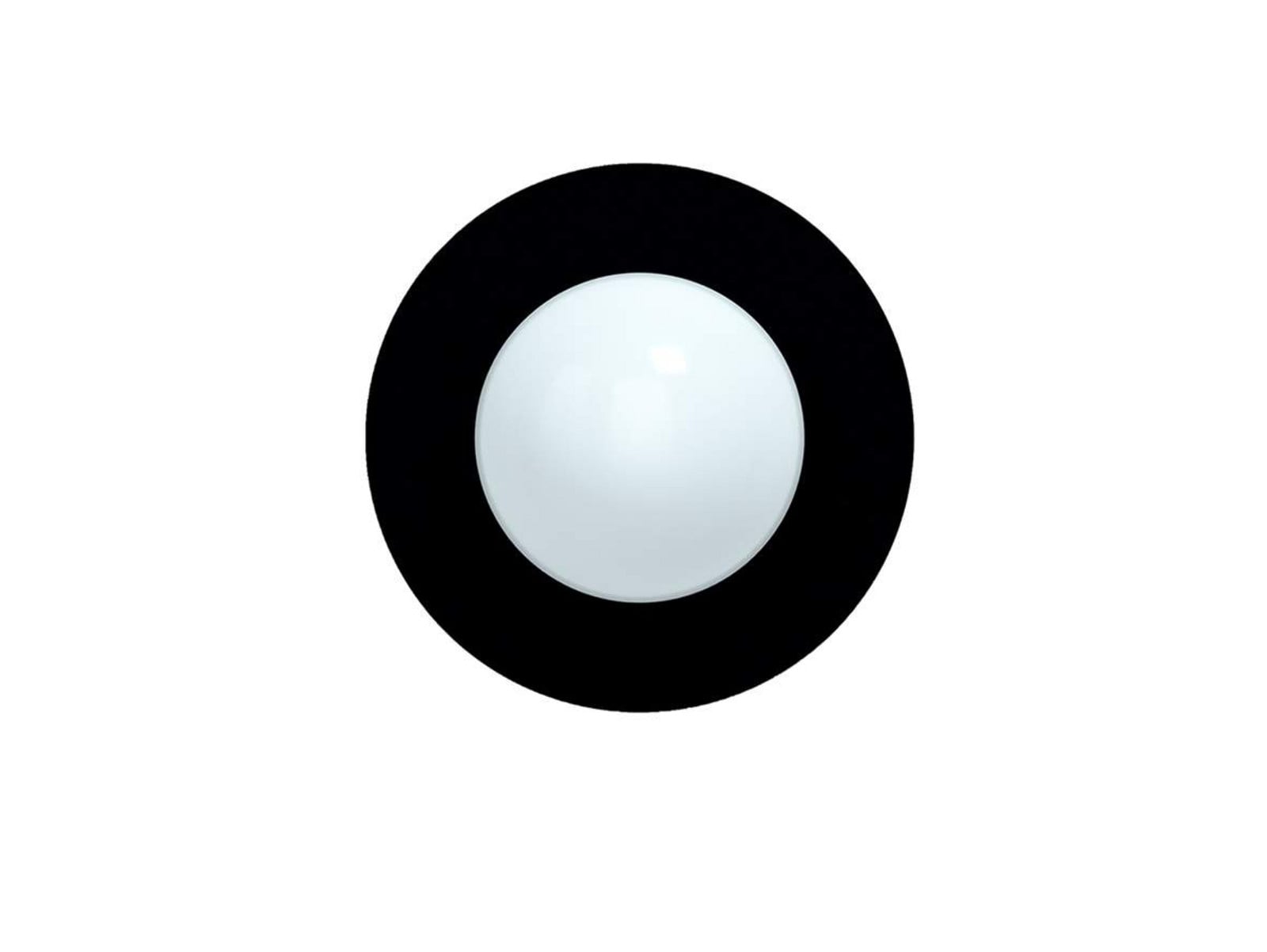 Candy Big Circle 360 L Wandleuchte, schwarz Swedish Ninja - Wohnzimmer - Metall