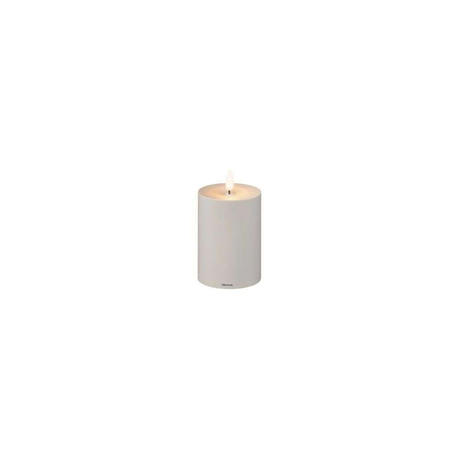 Noca LED Pillar Candle S Mourning Dove - Blomus