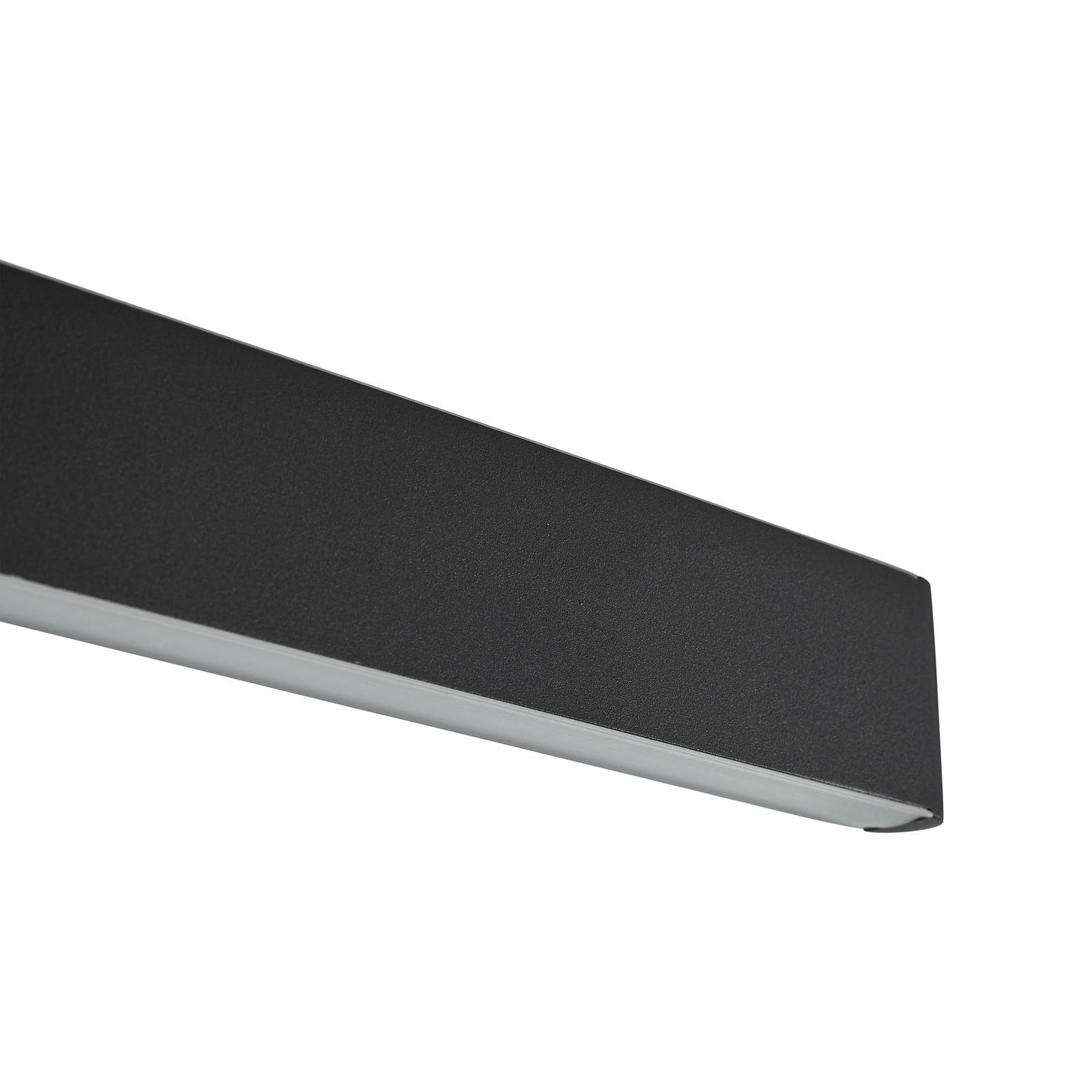 Żyrandol LED Lucande Smart Mylosh, czarny, CCT, Tuya
