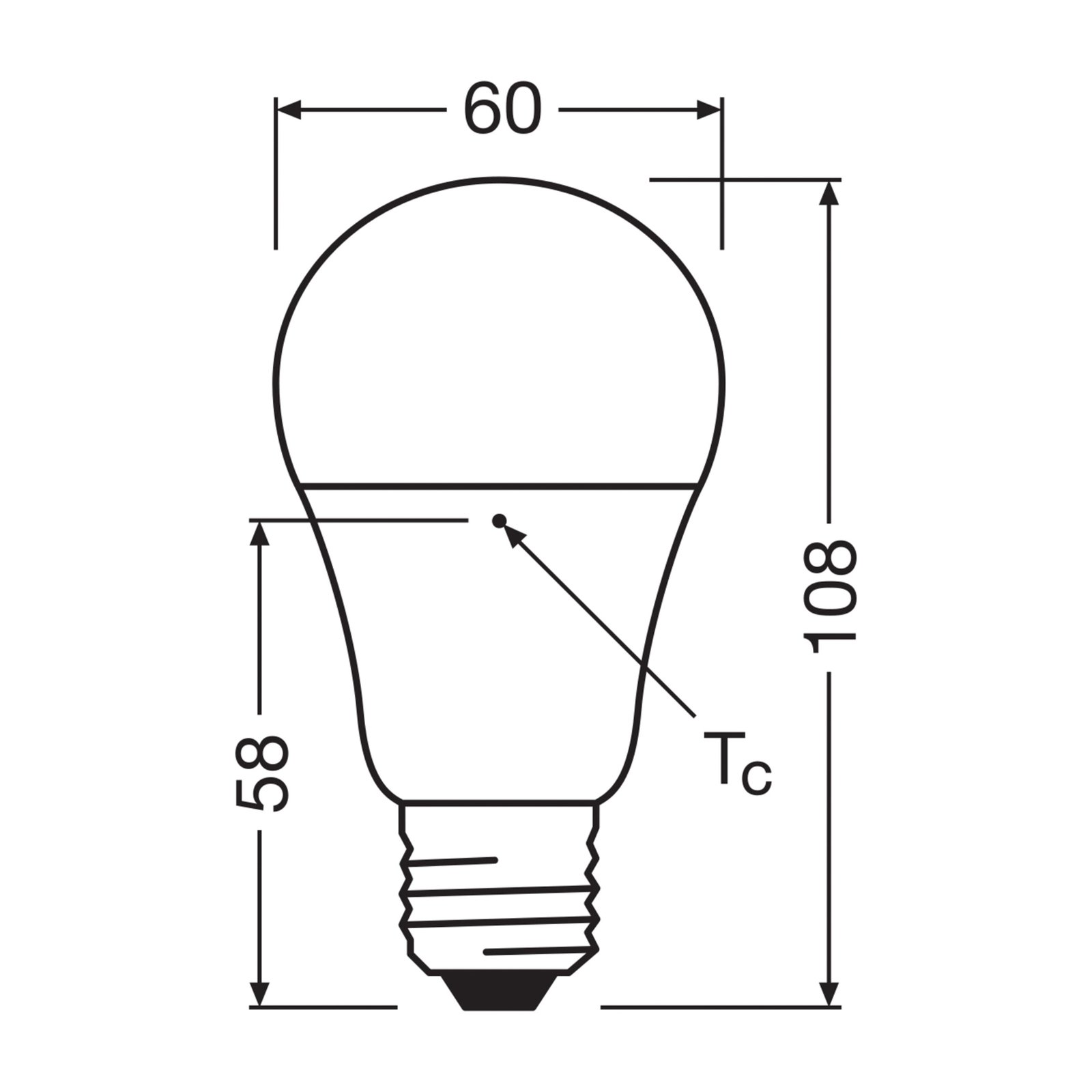 OSRAM LED Lampadina Relax/Attiva/Sleep a incandescenza E27 8,8W opaca