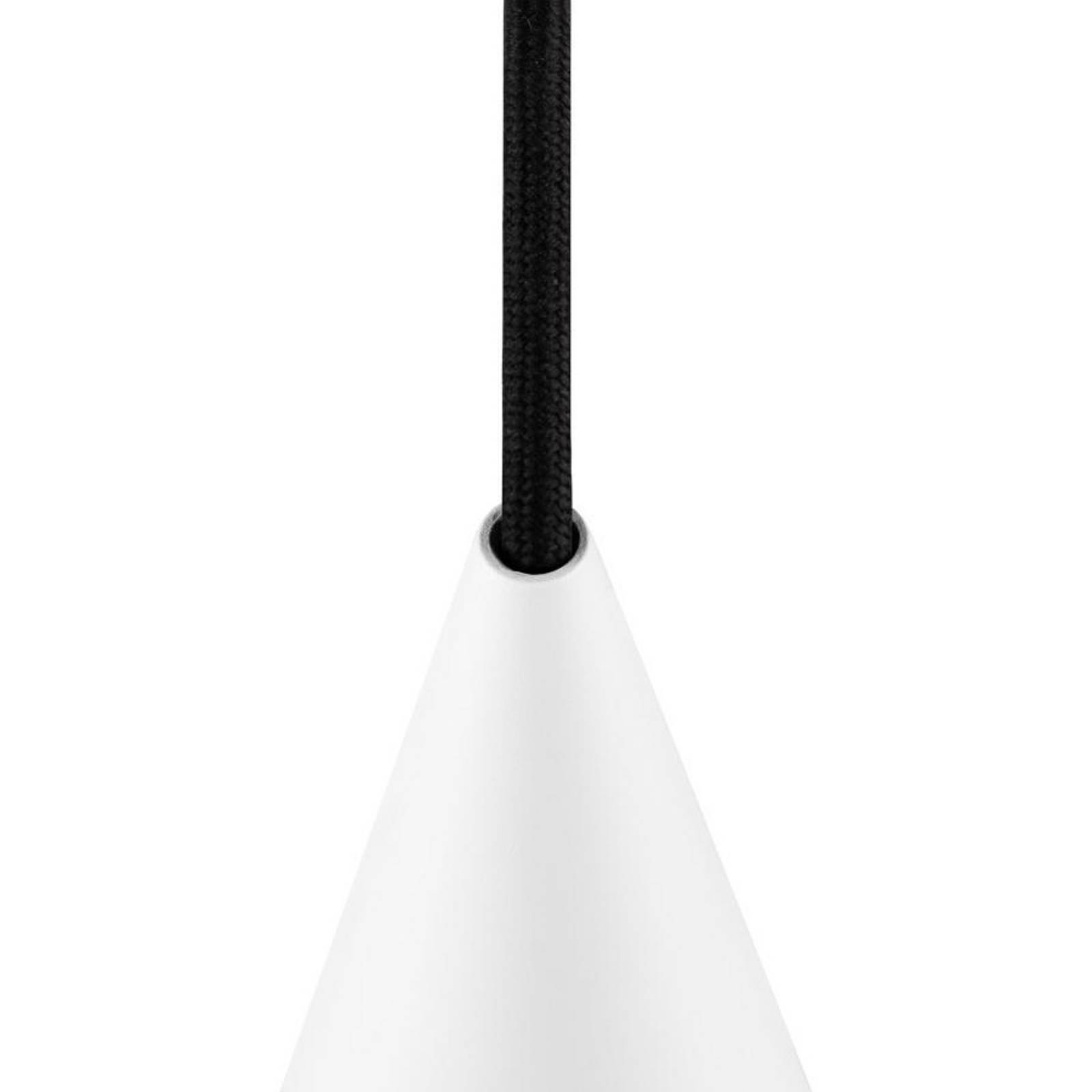 SLV Żyrandol Magico, Ø 21 cm, biały matowy, metal