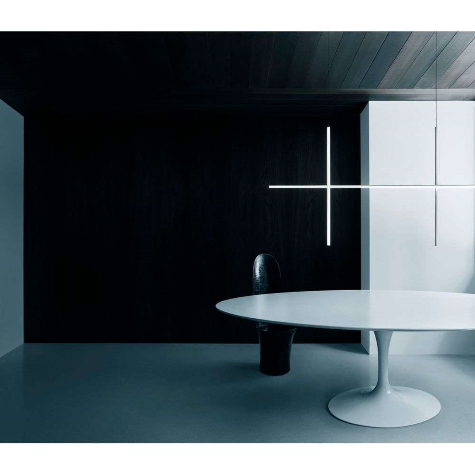 Coordinates S2 Pendel Moon Grey FLOS - Stue - Aluminium