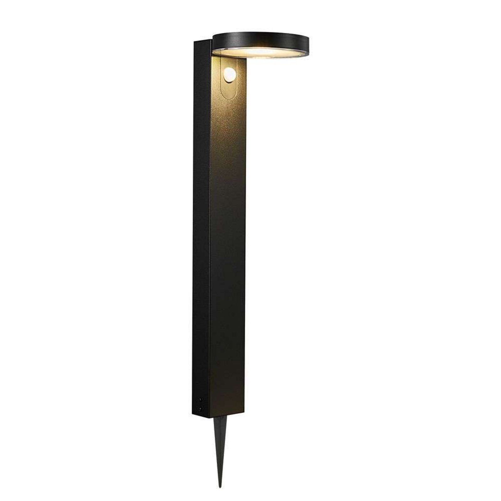 Rica Round LED Solcelle Lampada da Giardino Black - Nordlux