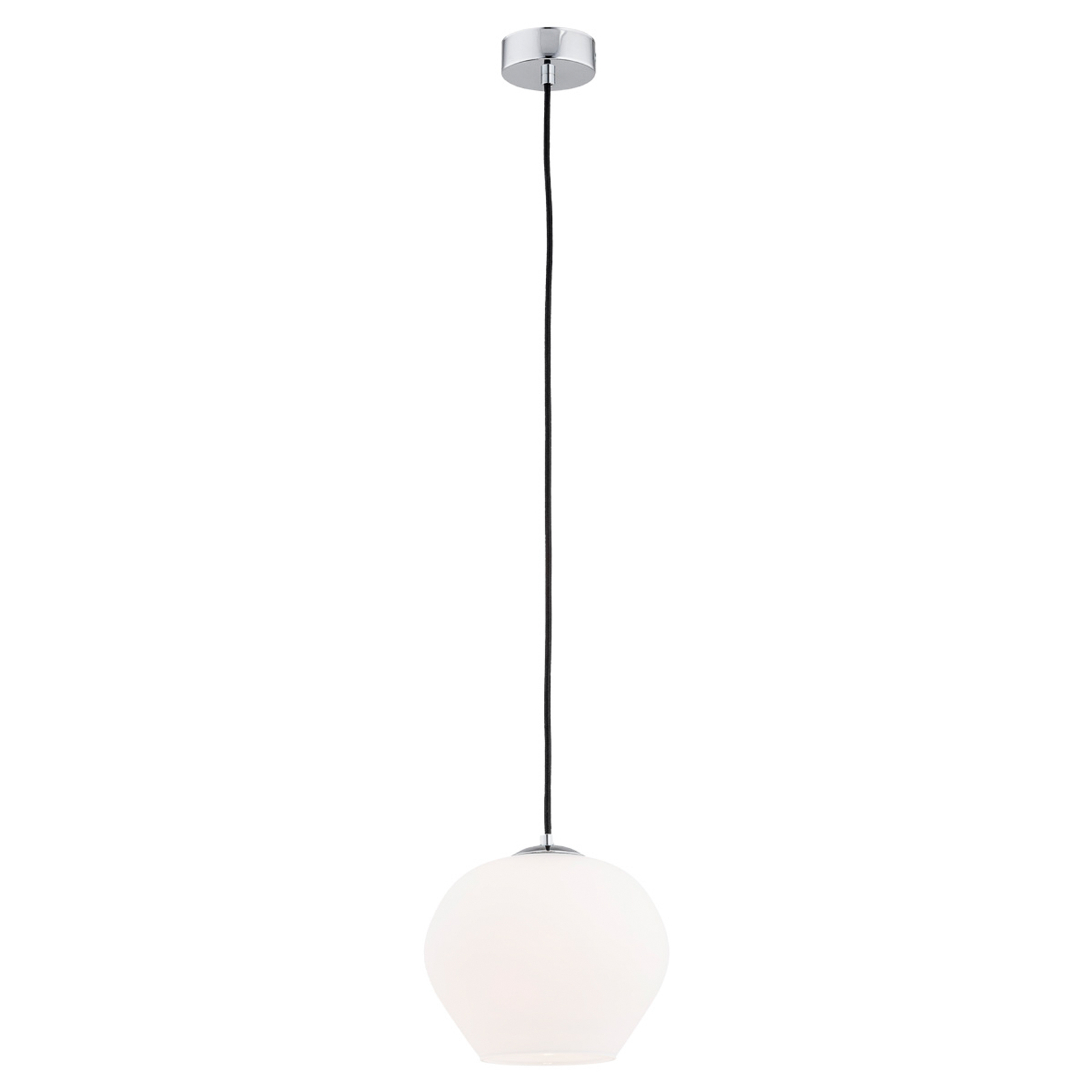 Pendellampe Kaja mit Glaskugel opal