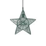 PR Home Regina ukrasna metalna zvijezda sa zelenom pređom