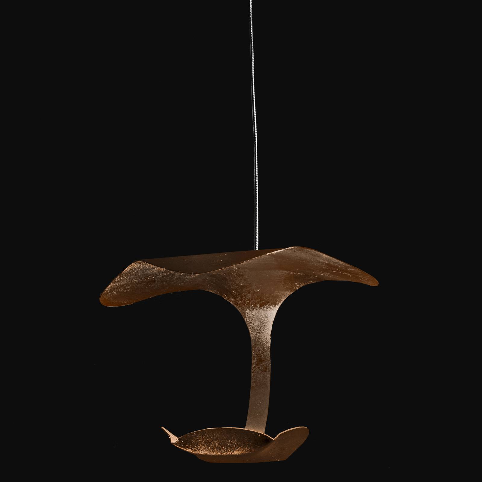 Knikerboker Le Gigine suspension 1 lampe bronze