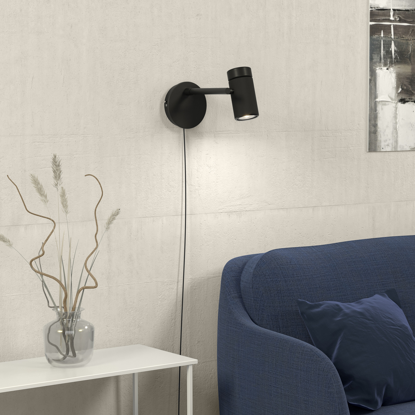 Holder Nástěnné Svítidlo Black - Herstal