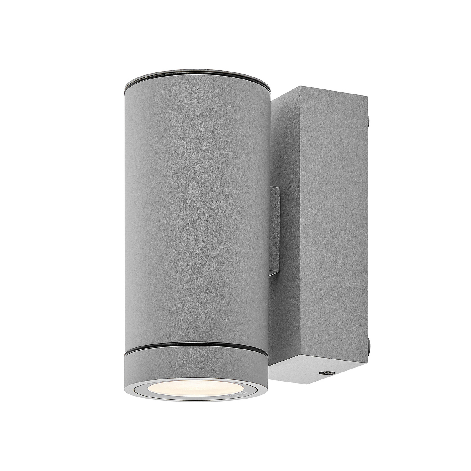 Außenwandlampe ShoreLine Pro Round, hellgrau, GU10