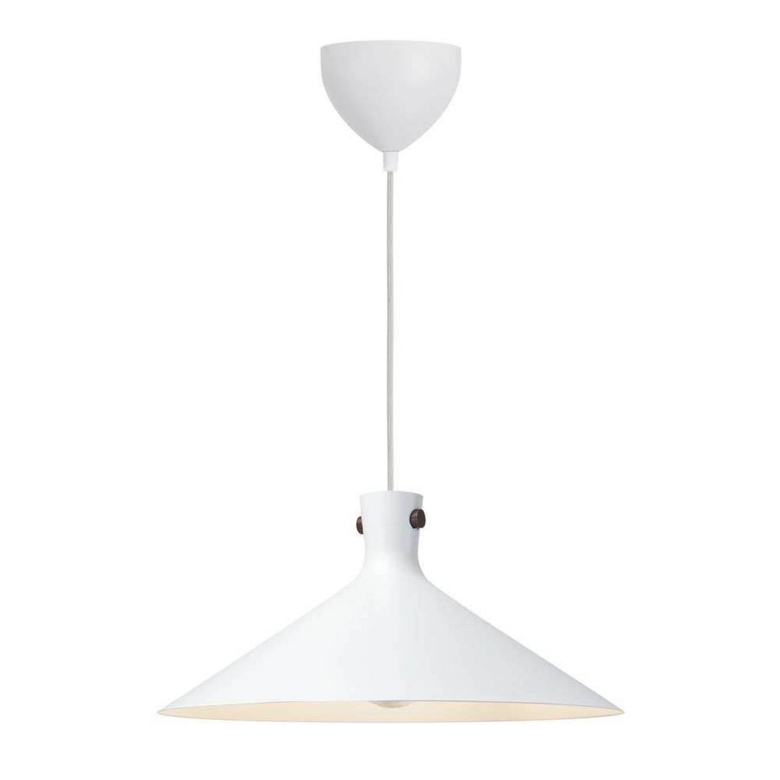 Pendelleuchte Dorina, weiß, Ø 45 cm, Metall günstig online kaufen