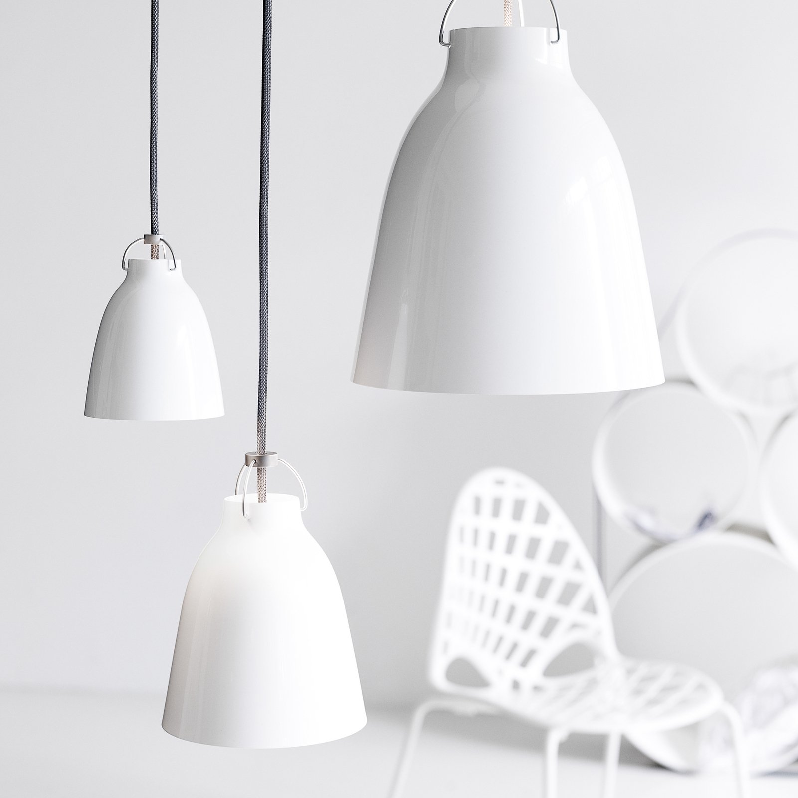 Caravaggio™ P2 Taklampa Vit - Fritz Hansen