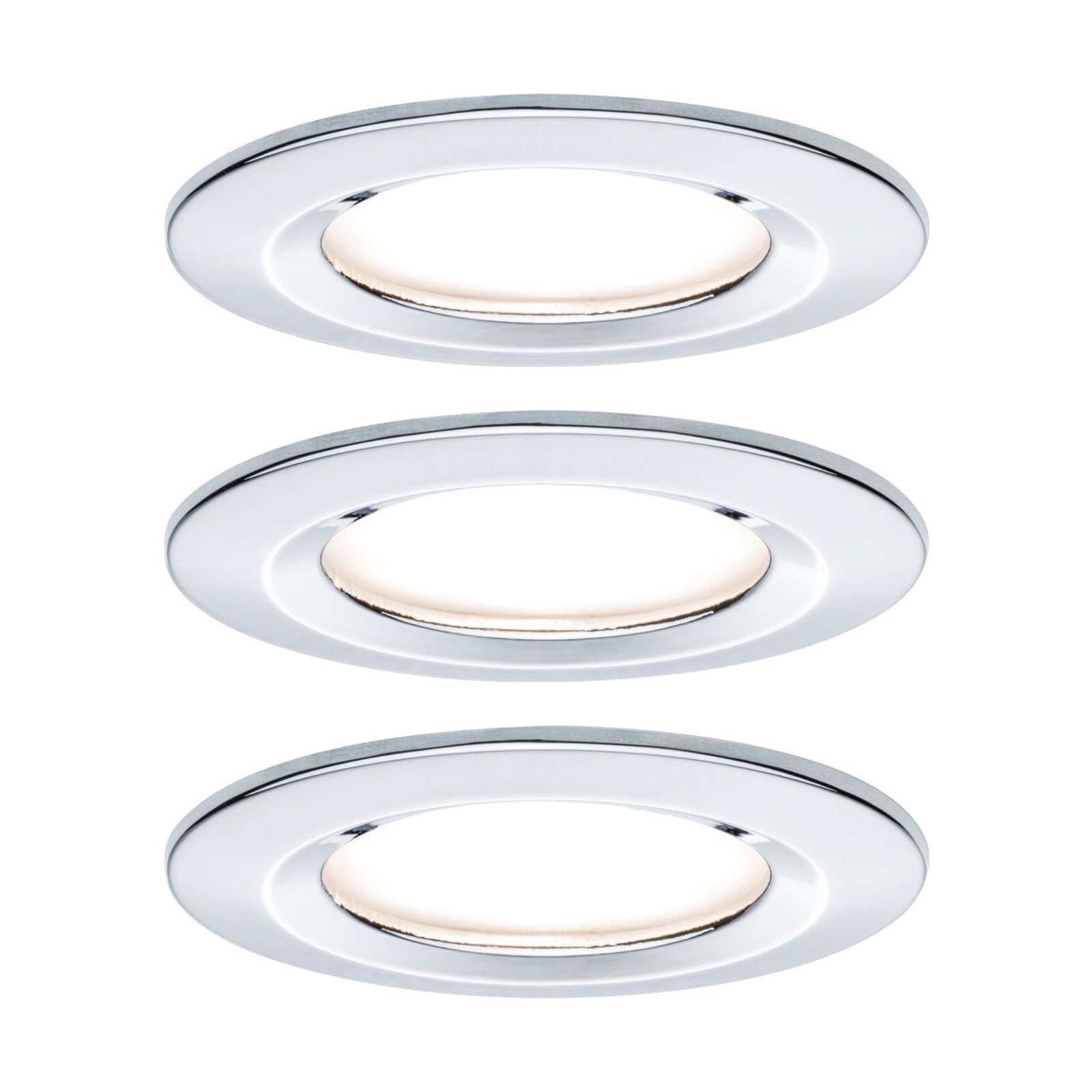 Paulmann LED-Einbauspot Nova Coin 3er rund 3-Step-dim
