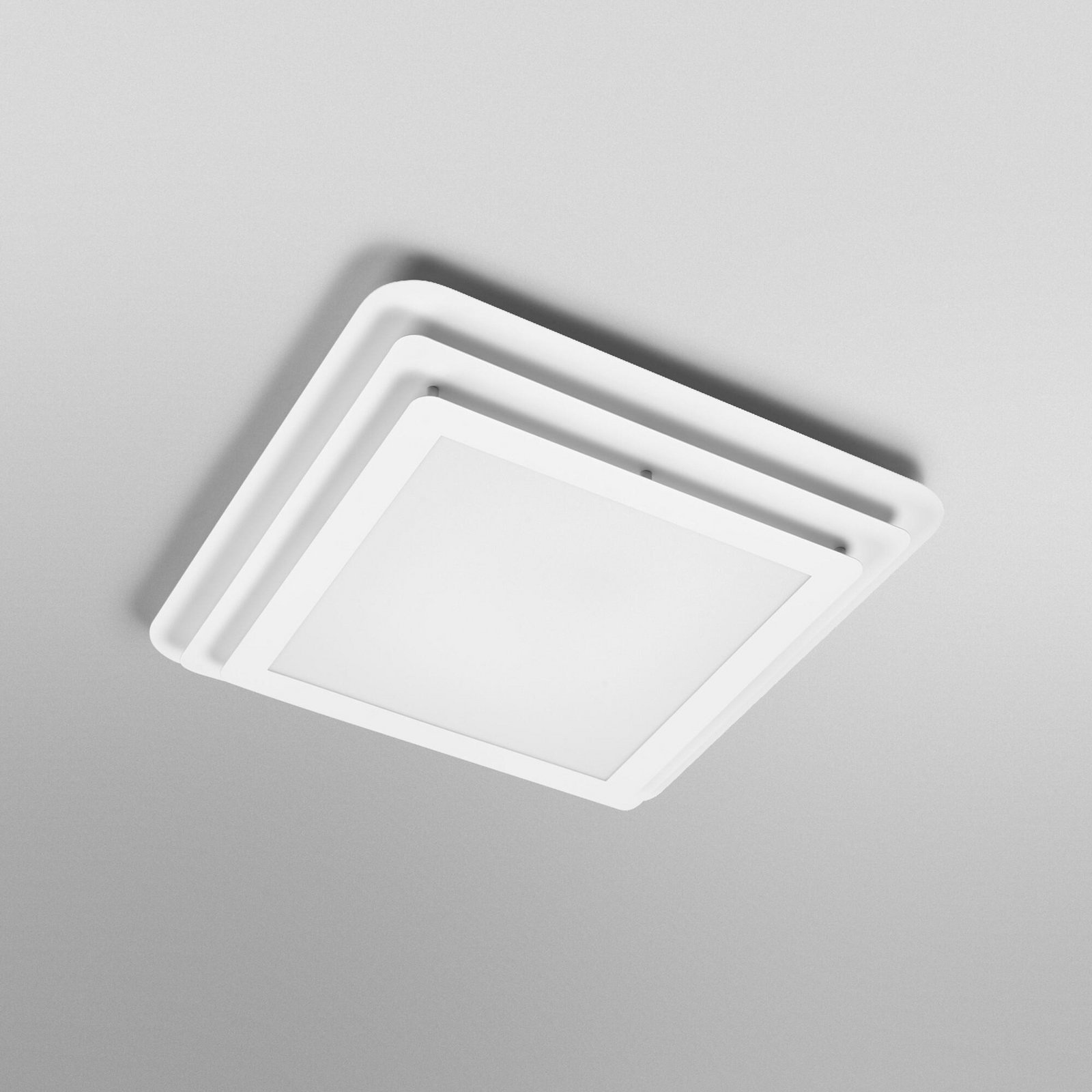 Lampa sufitowa LED OSRAM ORBIS SPIRAL LAYER, biała, 45 x 45 cm