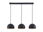 Tarjei Lustră Pendul L120 Black/Gold - Lindby