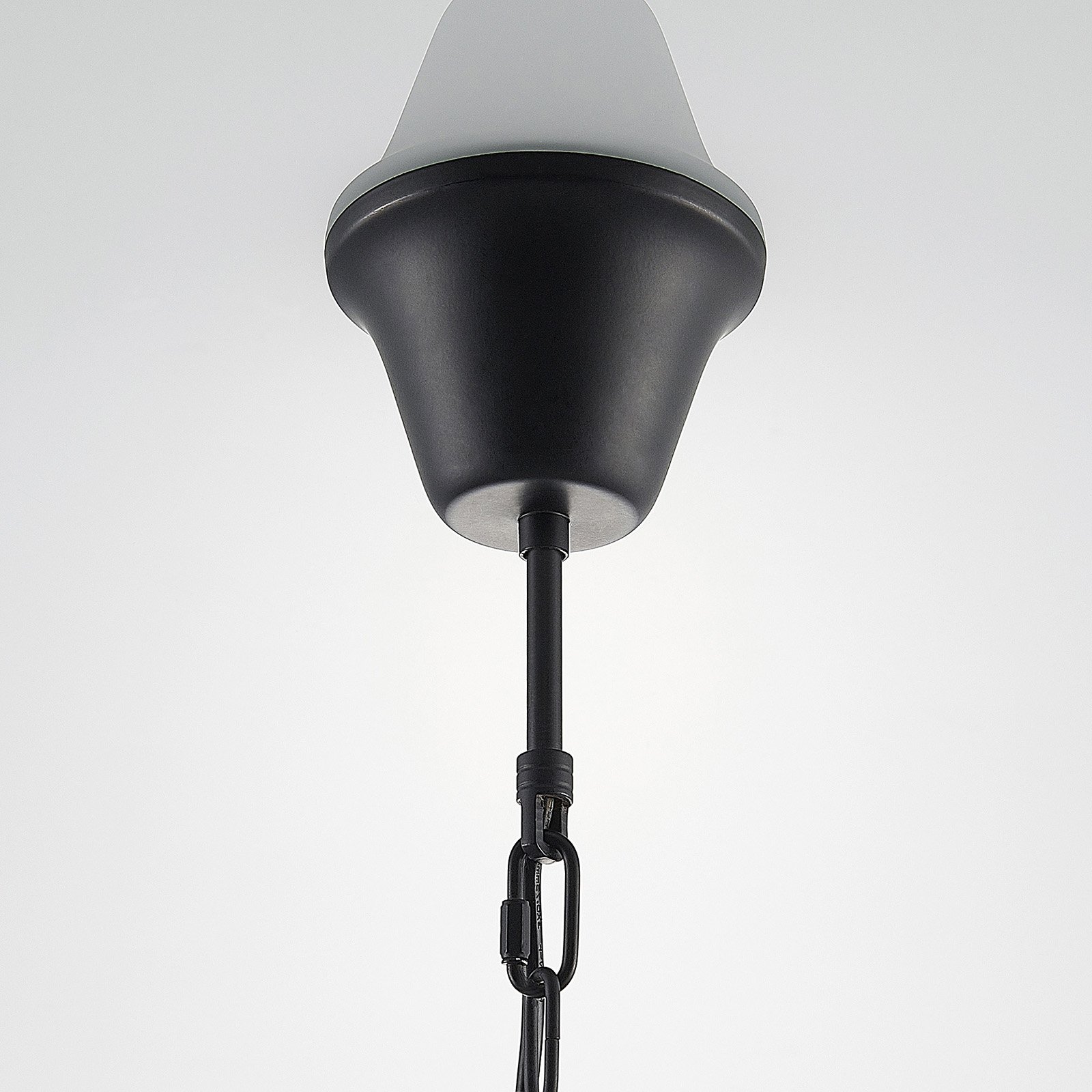 Rozalie Suspension Clear/Black - Lindby