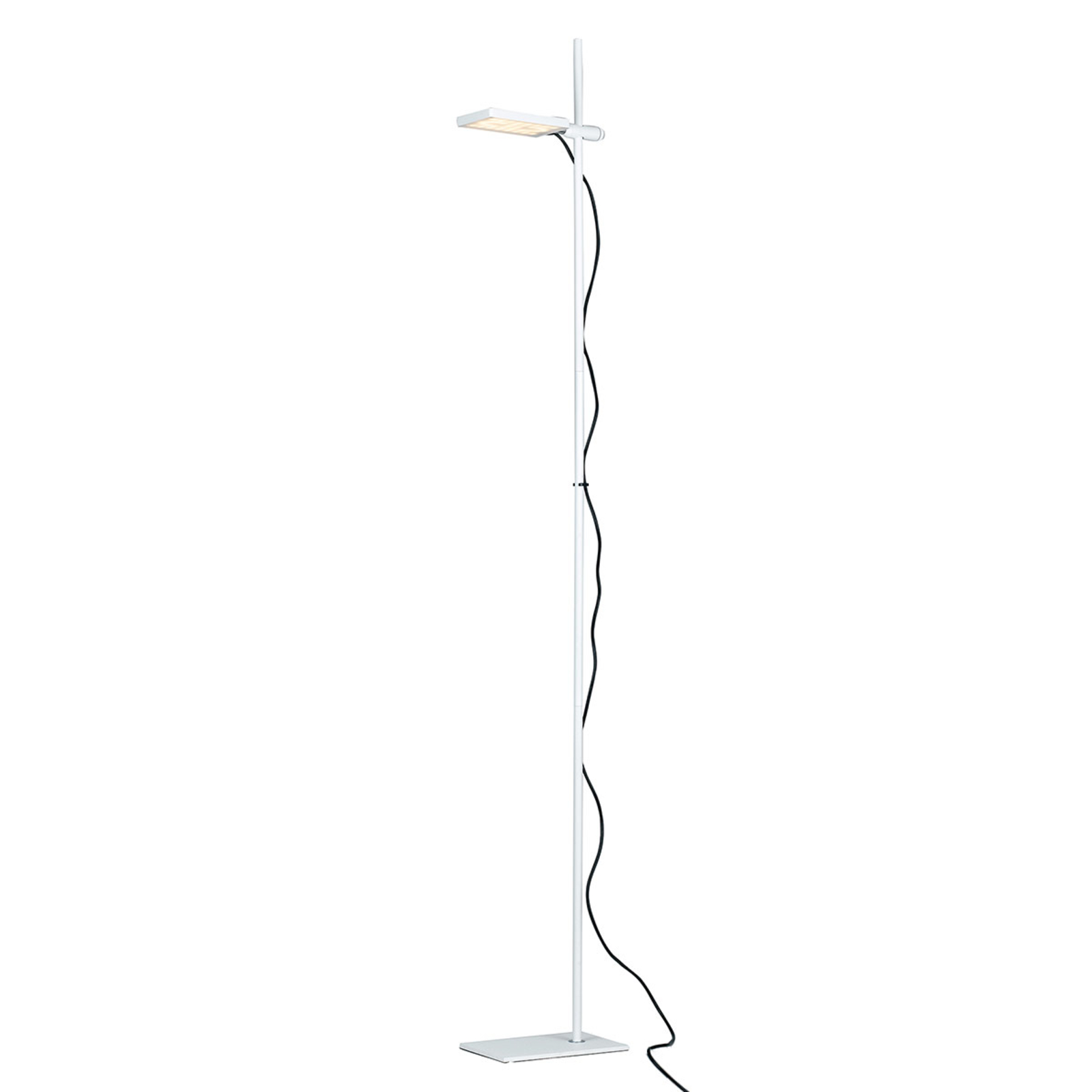 Lámpara de pie LED Book, blanco