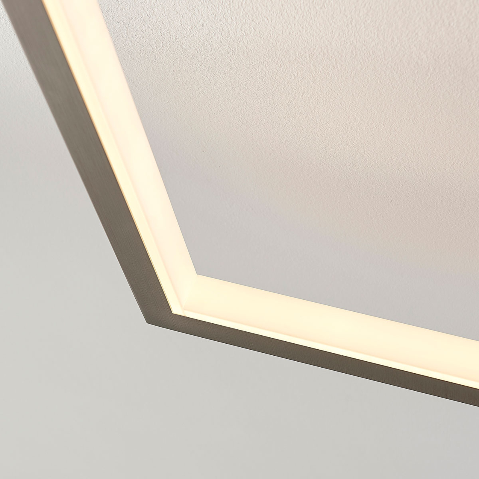 LED plafondlamp Heriba met twee frames, dimbaar