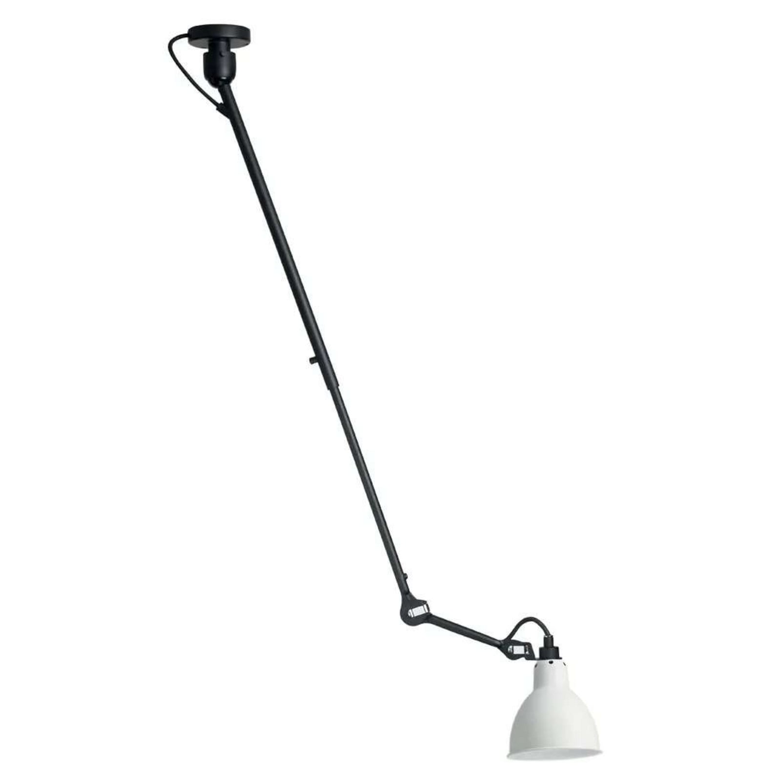 302 Loftlampe Sort/Hvid Lampe Gras - Kælder - Metal billede