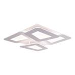 LED ceiling light Simes, white, metal, 48x48 cm, CCT, remote control