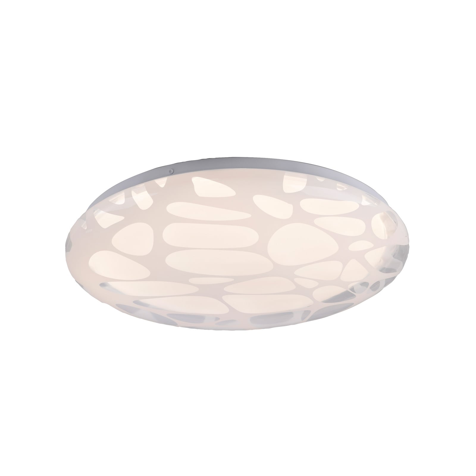 LED-loftlampe, model Plafo 14009, hvid, jern, fjernbetjening LED-loftlampe, model Plafo 14009, hvid, jern, fjernbetjening