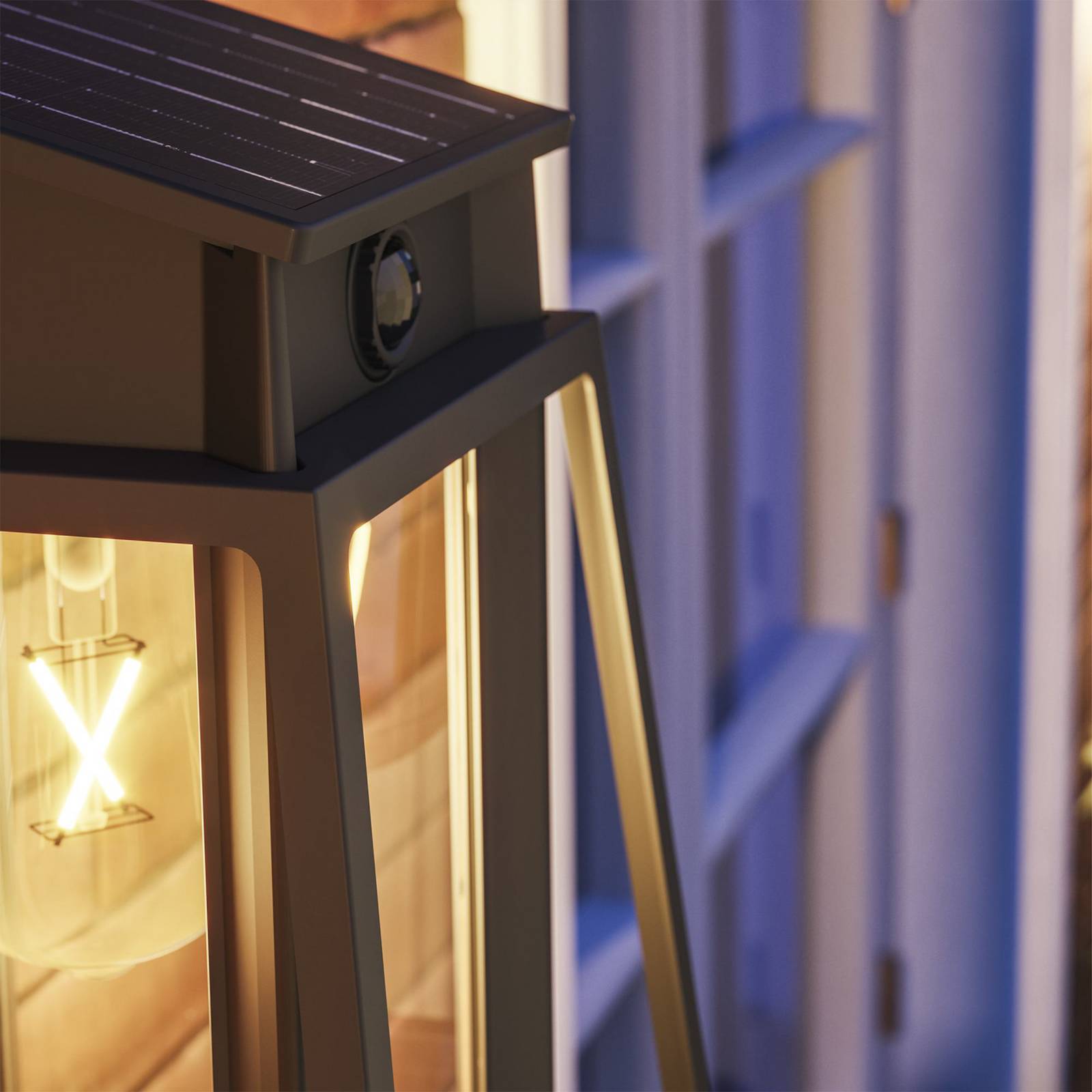 Philips Kinkiet zewnętrzny LED Lysin UE, czujnik, IP44