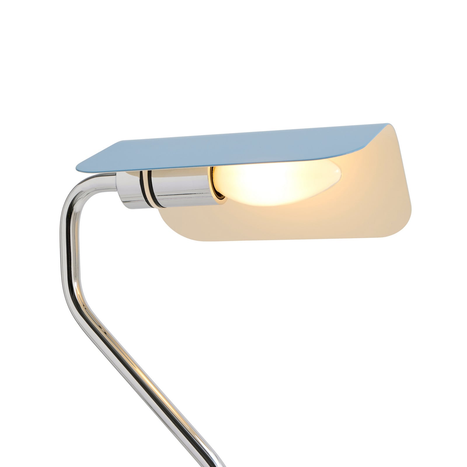 Apex bordslampa, pastellblå, höjd 38 cm, E14, stål – HAY - Vardagsrum - Design - Metall - Med en ljuskälla