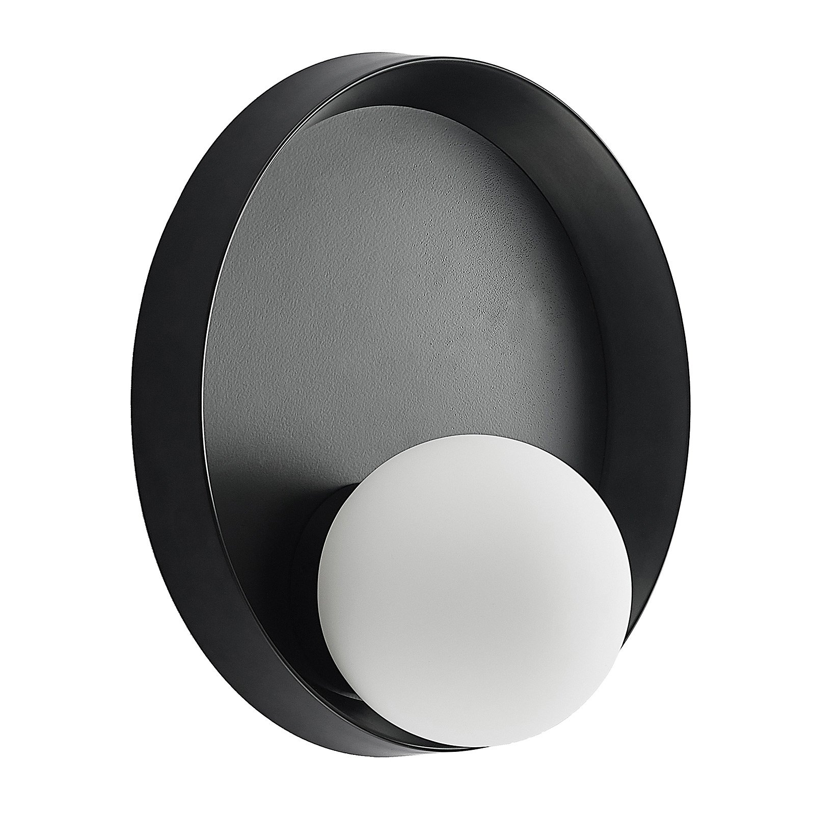 Andelina Wandleuchte Black/Opal - Lucande