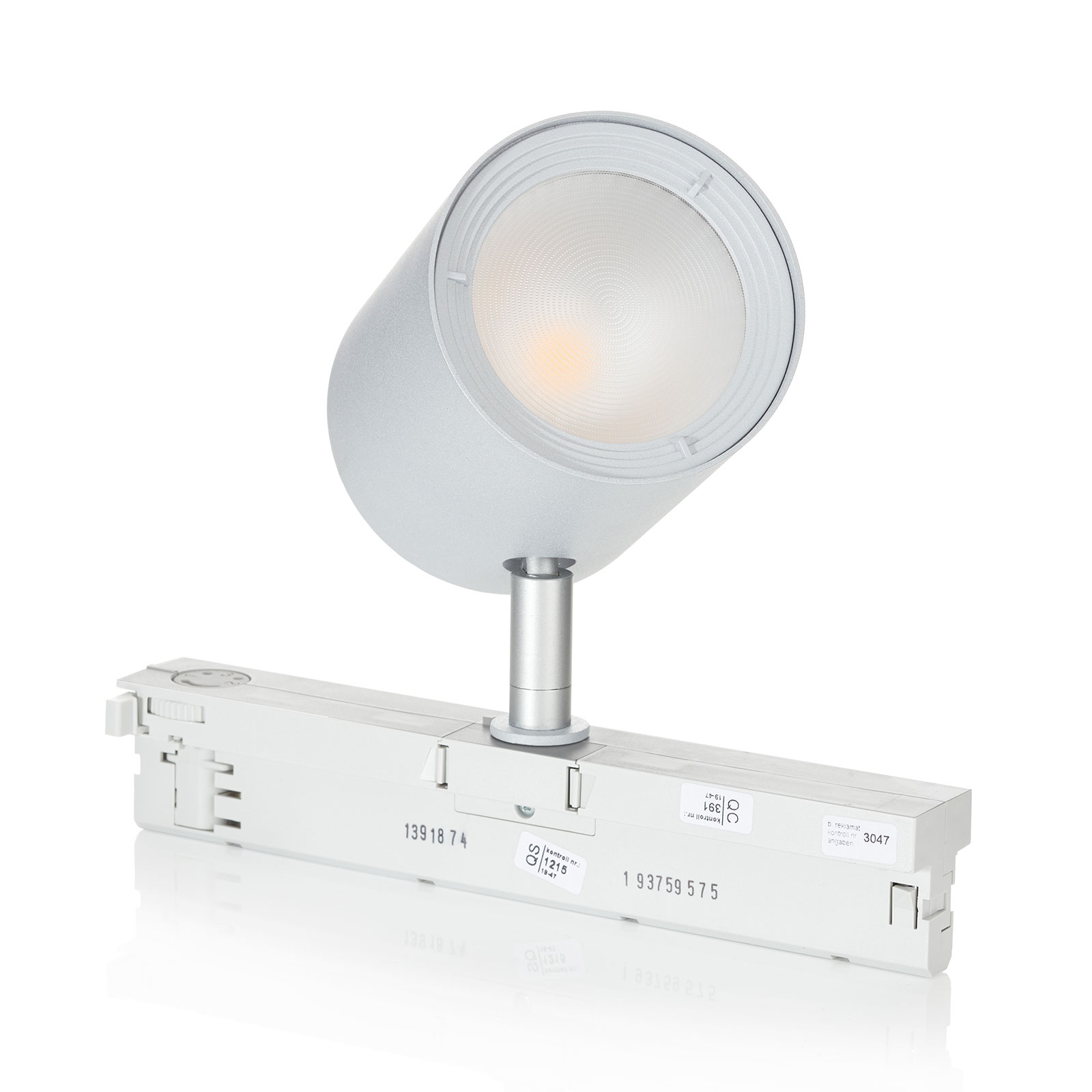 Arcchio Levi track spot 4,000 K 40° 19 W 2087 lm, for Living / Dining Room, aluminium, plastic, 19 W, energy efficiency: A+, L: 11 cm, W: 9 cm, H: 17 cm