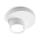 Demetra ceiling lamp, Ø 16 cm, white, plaster, GX53