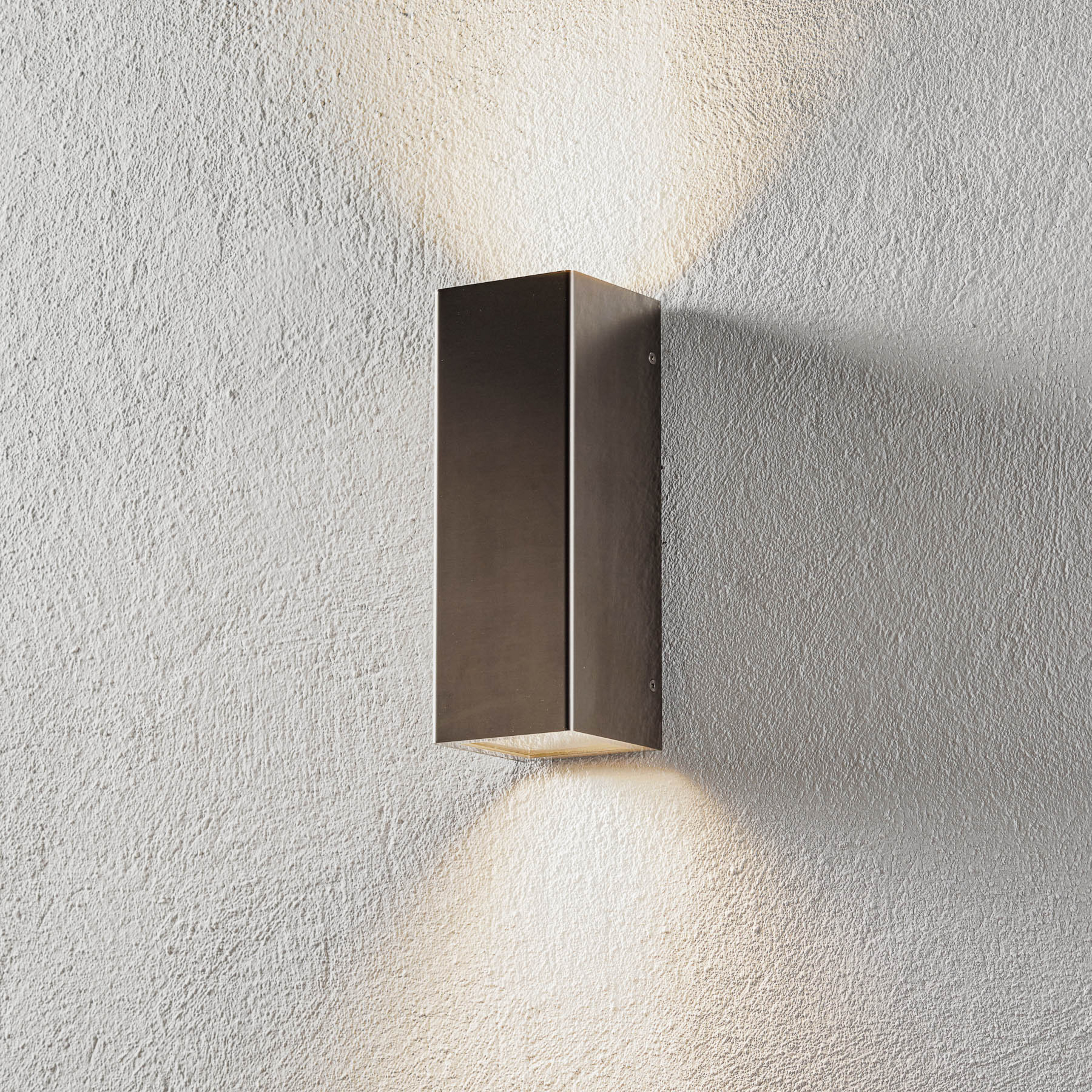 Utendørs vegglampe Senta, stål