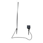 Sabriel Straight Solcellelampe Sort - Lindby