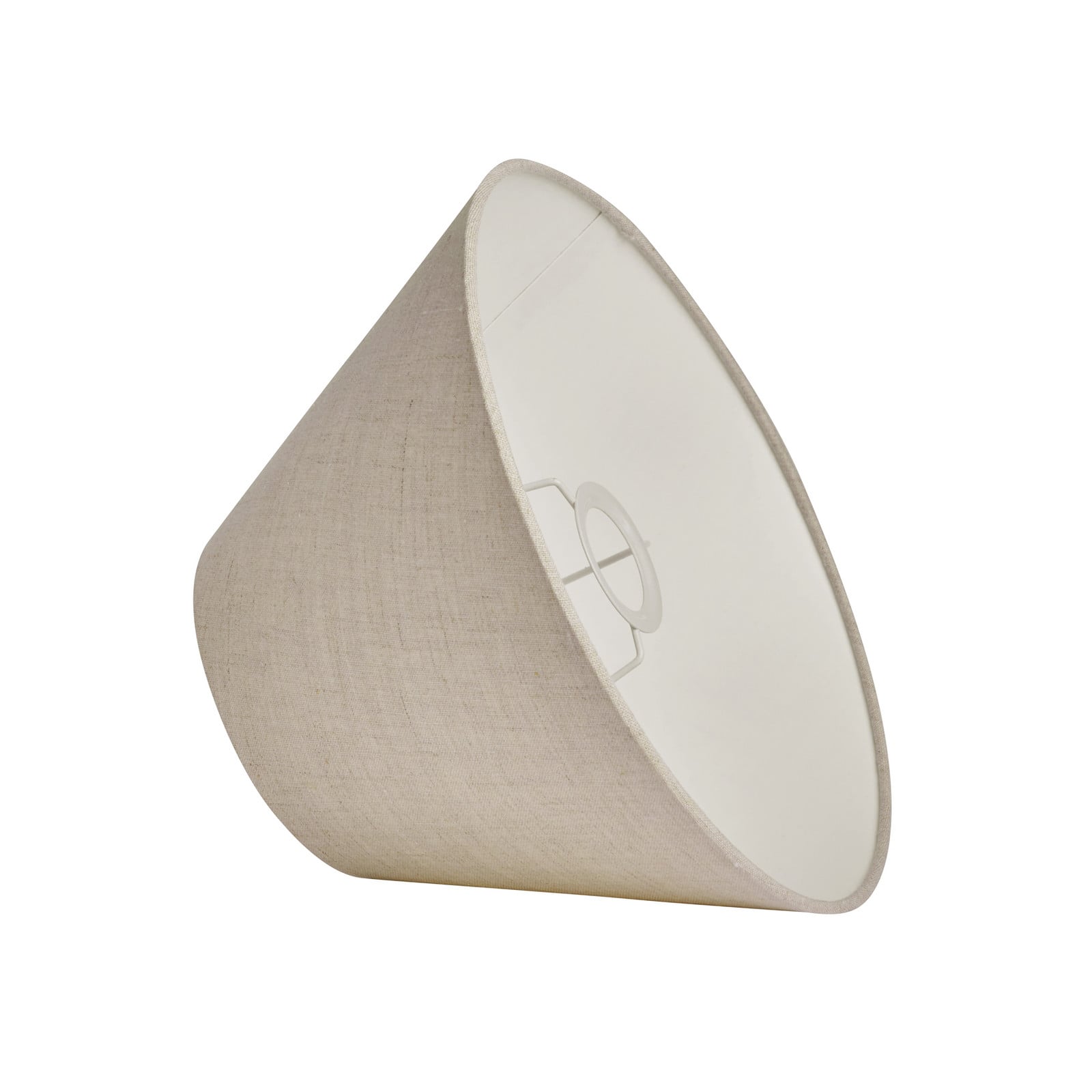 Basic bred lampeskærm, beige, Ø 30 cm – Watt &amp;amp; Veke Basic wide Watt & Veke - Design - Stof / tekstil