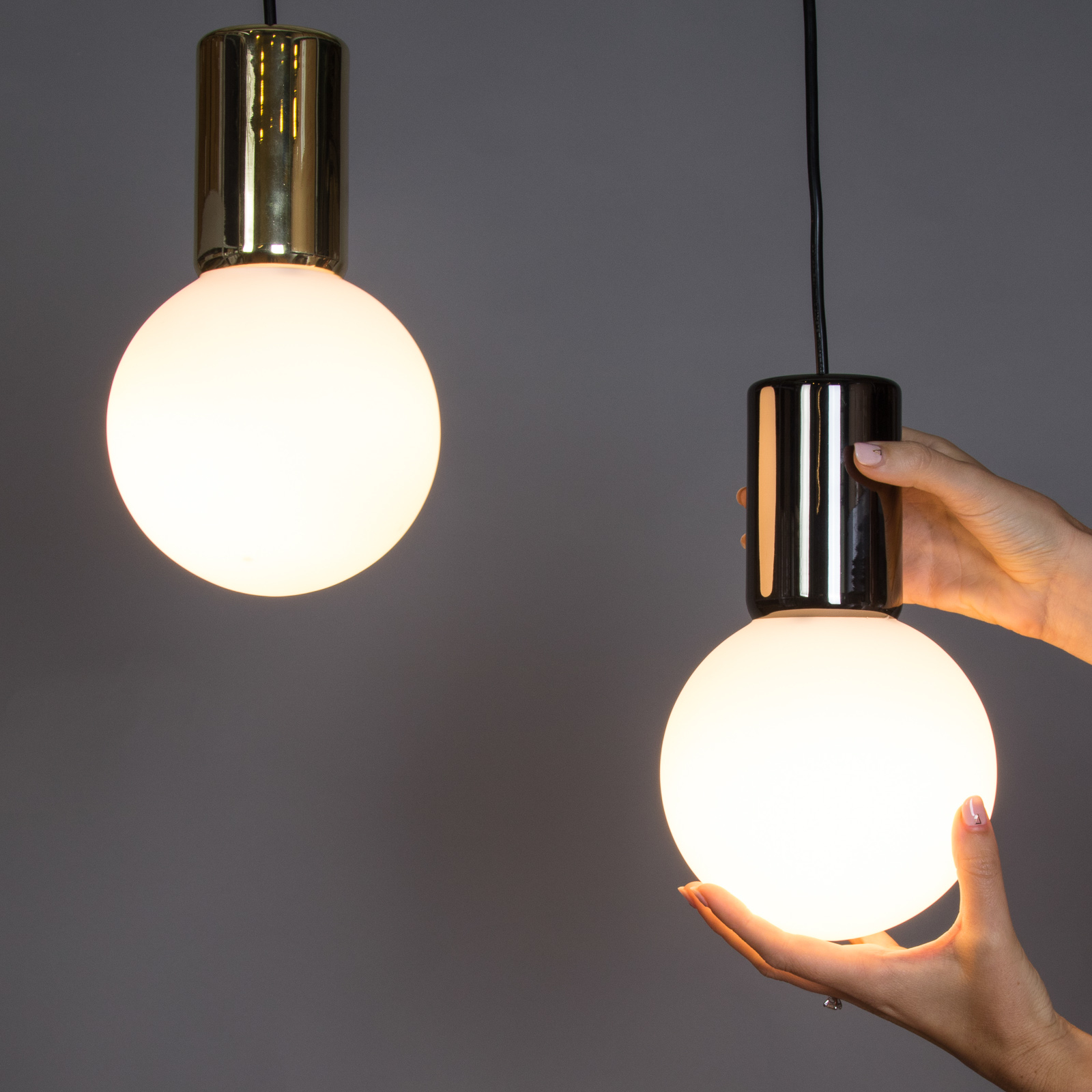 Innermost Purl LED-Hängeleuchte aus Glas