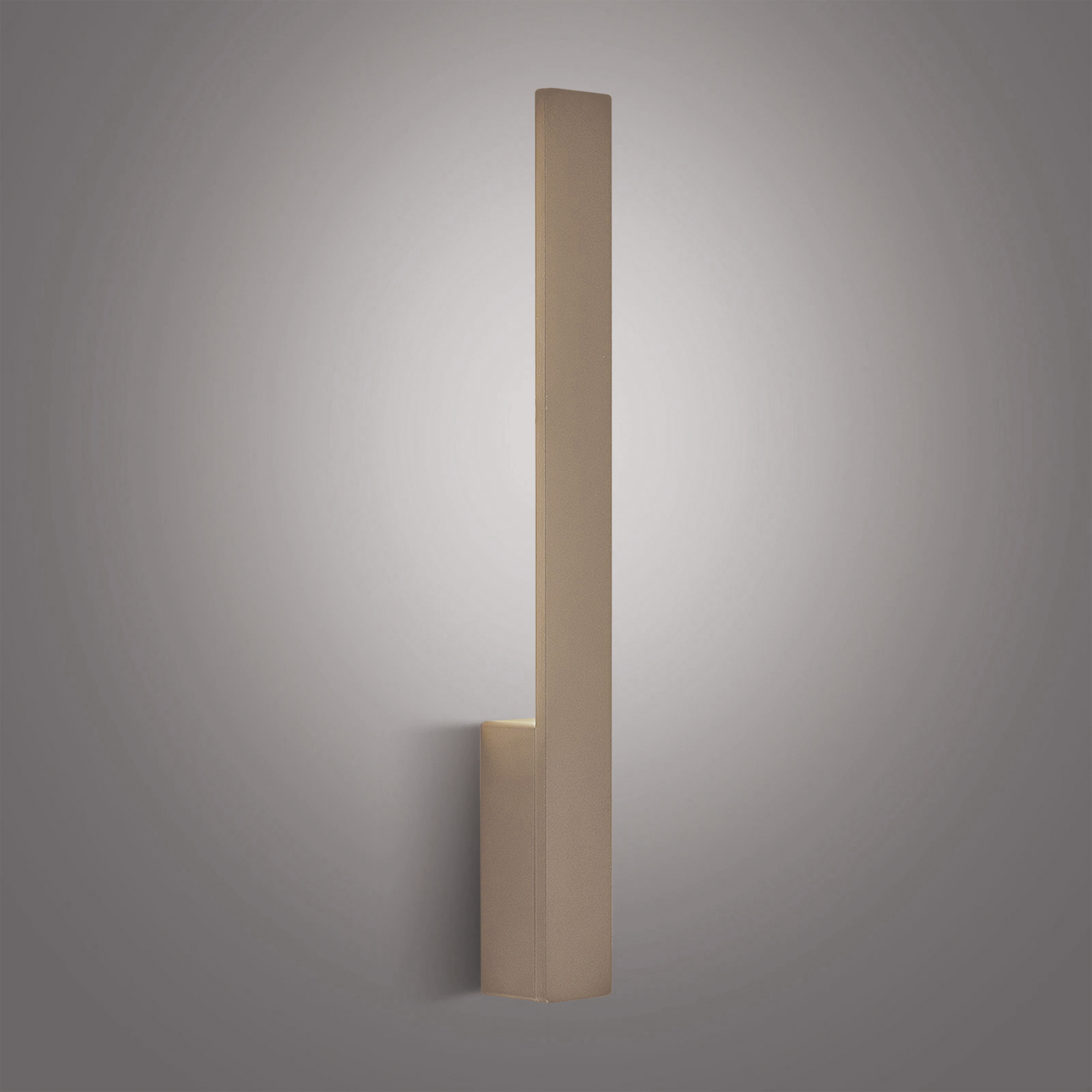 Ivano LED nástenné svetlo výška 43 cm béžová kov - Arcchio