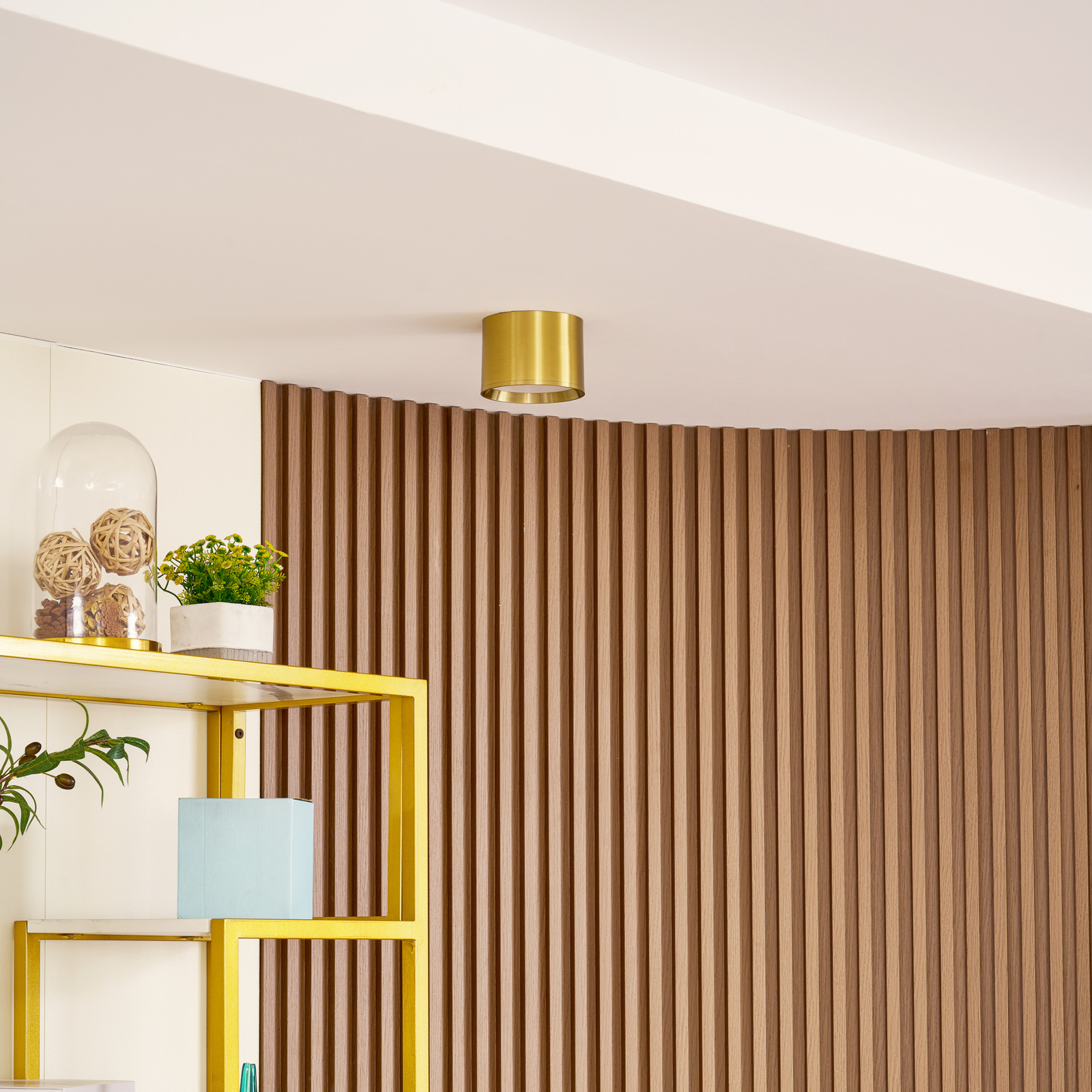 Nivoria LED Spot Ø12 Gold - Lindby