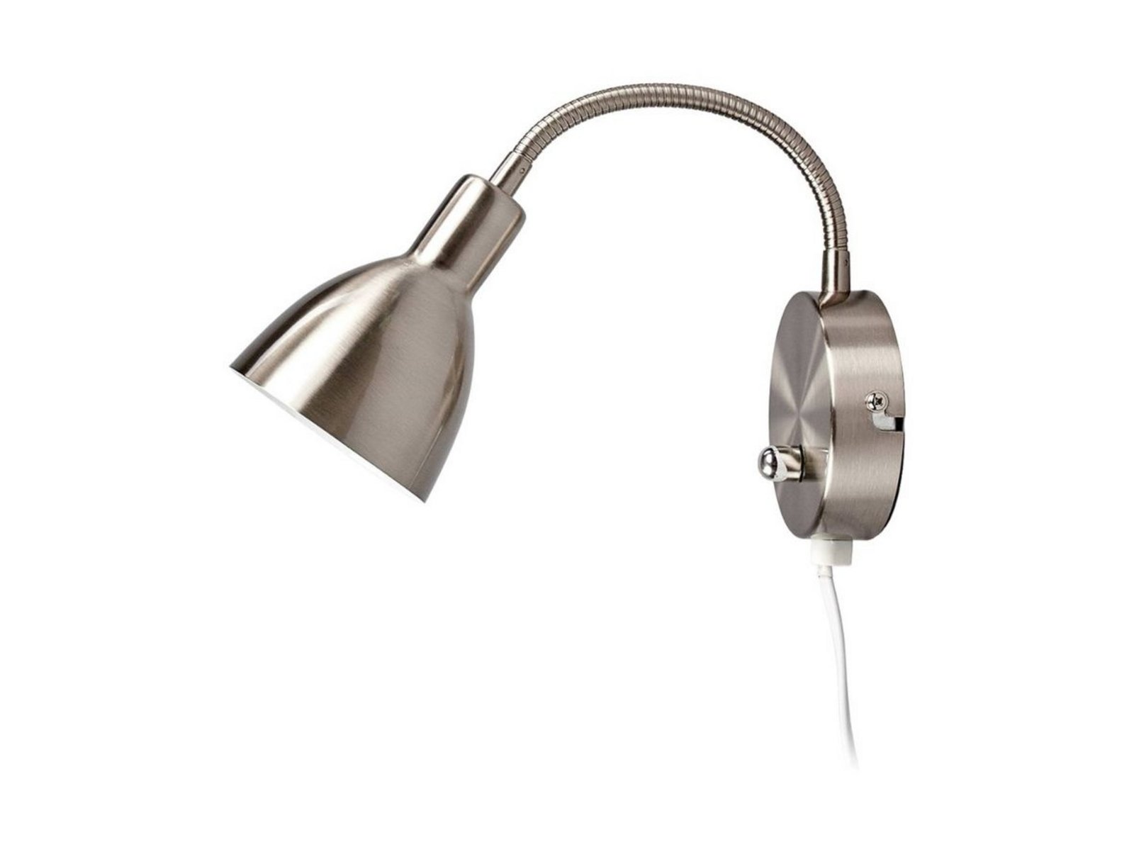 Amrei Vägglampa Nickel - Lindby