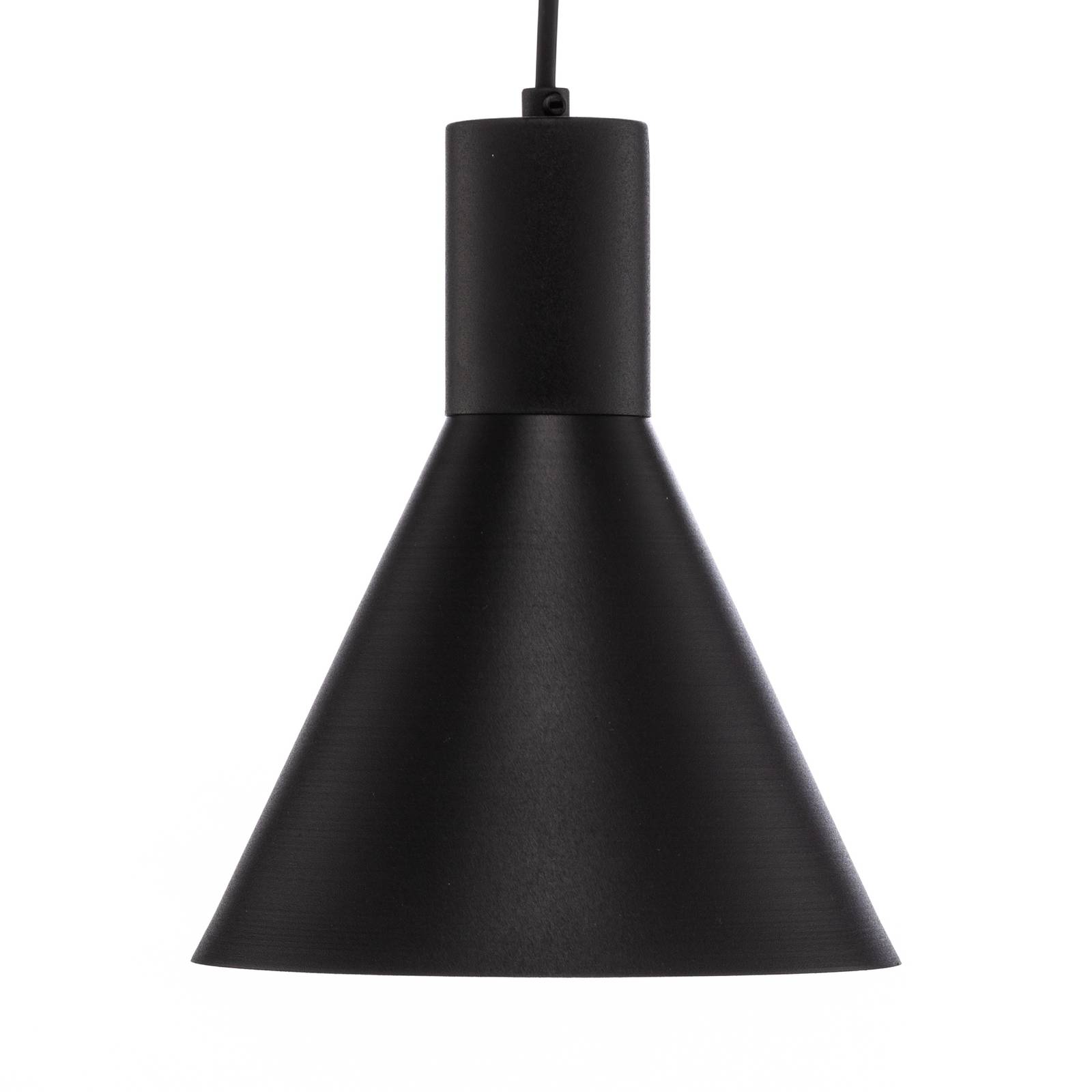 Lampa wisząca Jump, czarna, Ø 20 cm