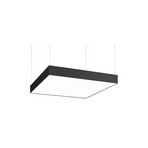 BRUMBERG LED piekaramais apgaismojums Biro Square on/off, melns, 3000K