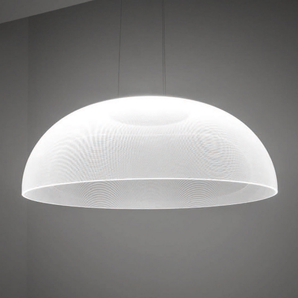 Stilnovo Demì LED-hänglampa, transparent från Stilnovo